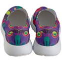 Peacock Bird Animal Feathers Women s Lightweight Slip Ons View4