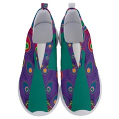 Peacock Bird Animal Feathers No Lace Lightweight Shoes by HermanTelo