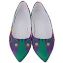 Peacock Bird Animal Feathers Women s Low Heels View1