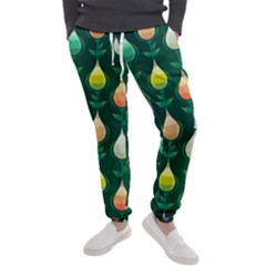 Tulips Seamless Pattern Background Men s Jogger Sweatpants