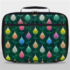 Tulips Seamless Pattern Background Full Print Lunch Bag