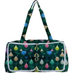 Tulips Seamless Pattern Background Multi Function Bag by HermanTelo