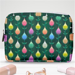 Tulips Seamless Pattern Background Make Up Pouch (medium)