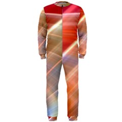 Wave Background Pattern Abstract Onepiece Jumpsuit (men) 