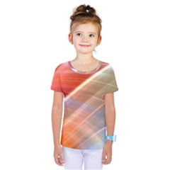 Wave Background Pattern Abstract Kids  One Piece Tee