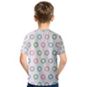 Seamless Pattern Pastels Background Pink Kids  Sport Mesh Tee View2