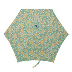 Seamless Pattern Floral Pastels Mini Folding Umbrellas