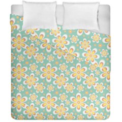 Seamless Pattern Floral Pastels Duvet Cover Double Side (california King Size)