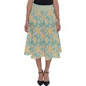 Seamless Pattern Floral Pastels Perfect Length Midi Skirt View1