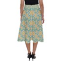 Seamless Pattern Floral Pastels Perfect Length Midi Skirt View2