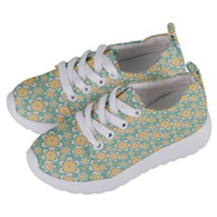 Seamless Pattern Floral Pastels Kids  Lightweight Sports Shoes by HermanTelo