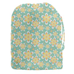 Seamless Pattern Floral Pastels Drawstring Pouch (xxxl)