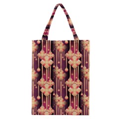 Seamless Pattern Plaid Classic Tote Bag