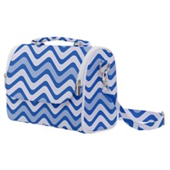 Waves Wavy Lines Satchel Shoulder Bag