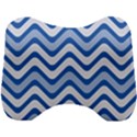 Waves Wavy Lines Head Support Cushion View1