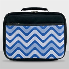 Waves Wavy Lines Lunch Bag