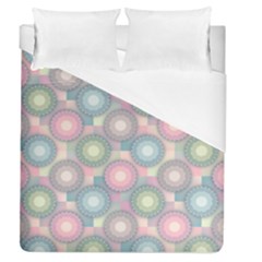 Seamless Pattern Pastels Background Duvet Cover (queen Size)