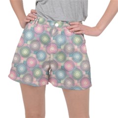 Seamless Pattern Pastels Background Ripstop Shorts