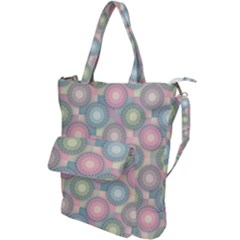 Seamless Pattern Pastels Background Shoulder Tote Bag