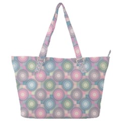 Seamless Pattern Pastels Background Full Print Shoulder Bag