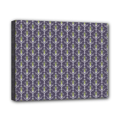 Seamless Pattern Background Fleu Canvas 10  X 8  (stretched)