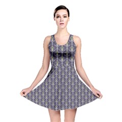 Seamless Pattern Background Fleu Reversible Skater Dress