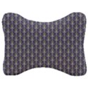 Seamless Pattern Background Fleu Velour Seat Head Rest Cushion View1