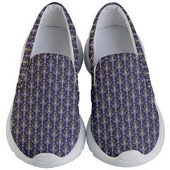 Seamless Pattern Background Fleu Kids  Lightweight Slip Ons