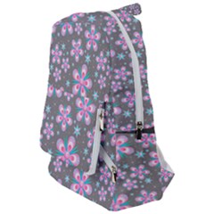 Seamless Pattern Flowers Pink Travelers  Backpack by HermanTelo