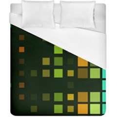 Abstract Plaid Duvet Cover (california King Size)