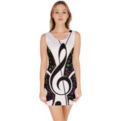 Butterfly Music Animal Audio Bass Bodycon Dress by HermanTelo