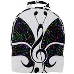 Butterfly Music Animal Audio Bass Mini Full Print Backpack