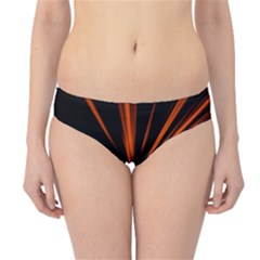 Abstract Light Hipster Bikini Bottoms