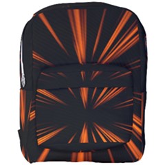 Abstract Light Full Print Backpack