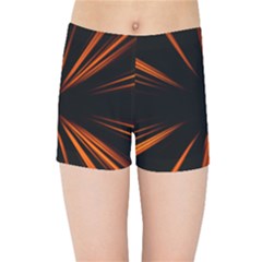 Abstract Light Kids  Sports Shorts