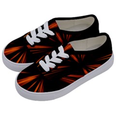 Abstract Light Kids  Classic Low Top Sneakers by HermanTelo