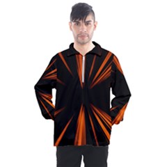 Abstract Light Men s Half Zip Pullover