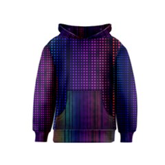 Abstract Background Plaid Kids  Pullover Hoodie by HermanTelo