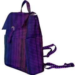 Abstract Background Plaid Buckle Everyday Backpack by HermanTelo