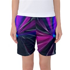 Abstract Background Lightning Women s Basketball Shorts