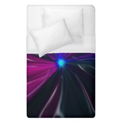 Abstract Background Lightning Duvet Cover (single Size) by HermanTelo