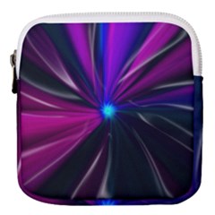 Abstract Background Lightning Mini Square Pouch by HermanTelo