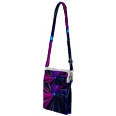 Abstract Background Lightning Multi Function Travel Bag