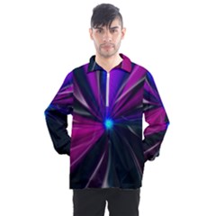 Abstract Background Lightning Men s Half Zip Pullover