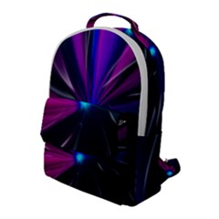 Abstract Background Lightning Flap Pocket Backpack (large)