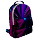 Abstract Background Lightning Flap Pocket Backpack (Large) View2