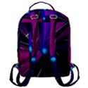 Abstract Background Lightning Flap Pocket Backpack (Large) View3