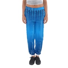 Abstract Line Space Women s Jogger Sweatpants