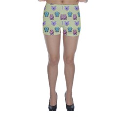 Animals Pastel Children Colorful Skinny Shorts