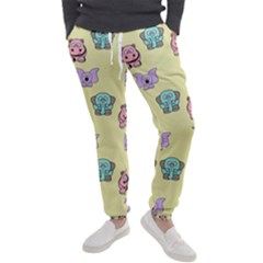 Animals Pastel Children Colorful Men s Jogger Sweatpants by HermanTelo